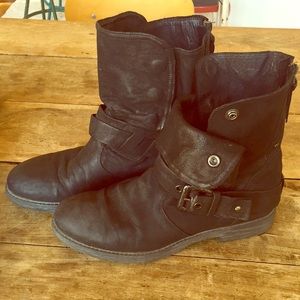 Black leather booties - Nero Giardini made in 🇮🇹